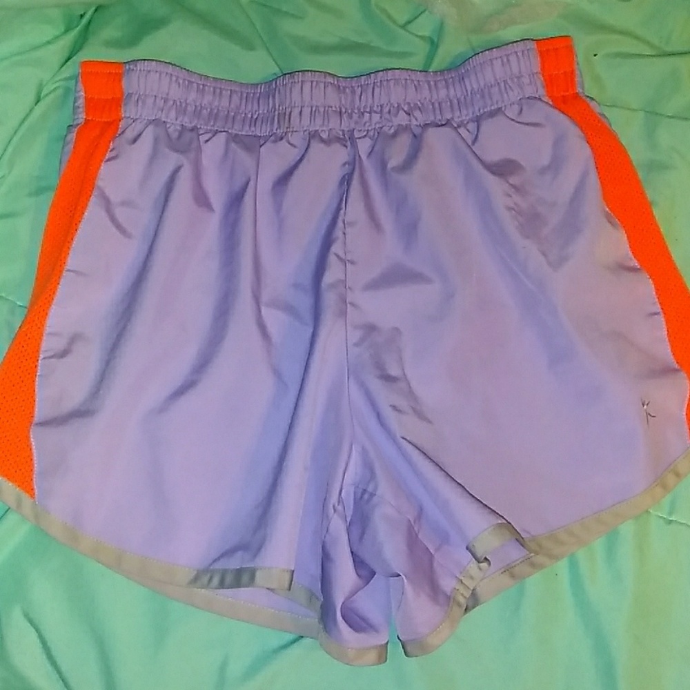 Good condition used girls sporty shorts purple